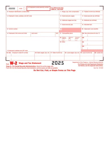 W-2 Form